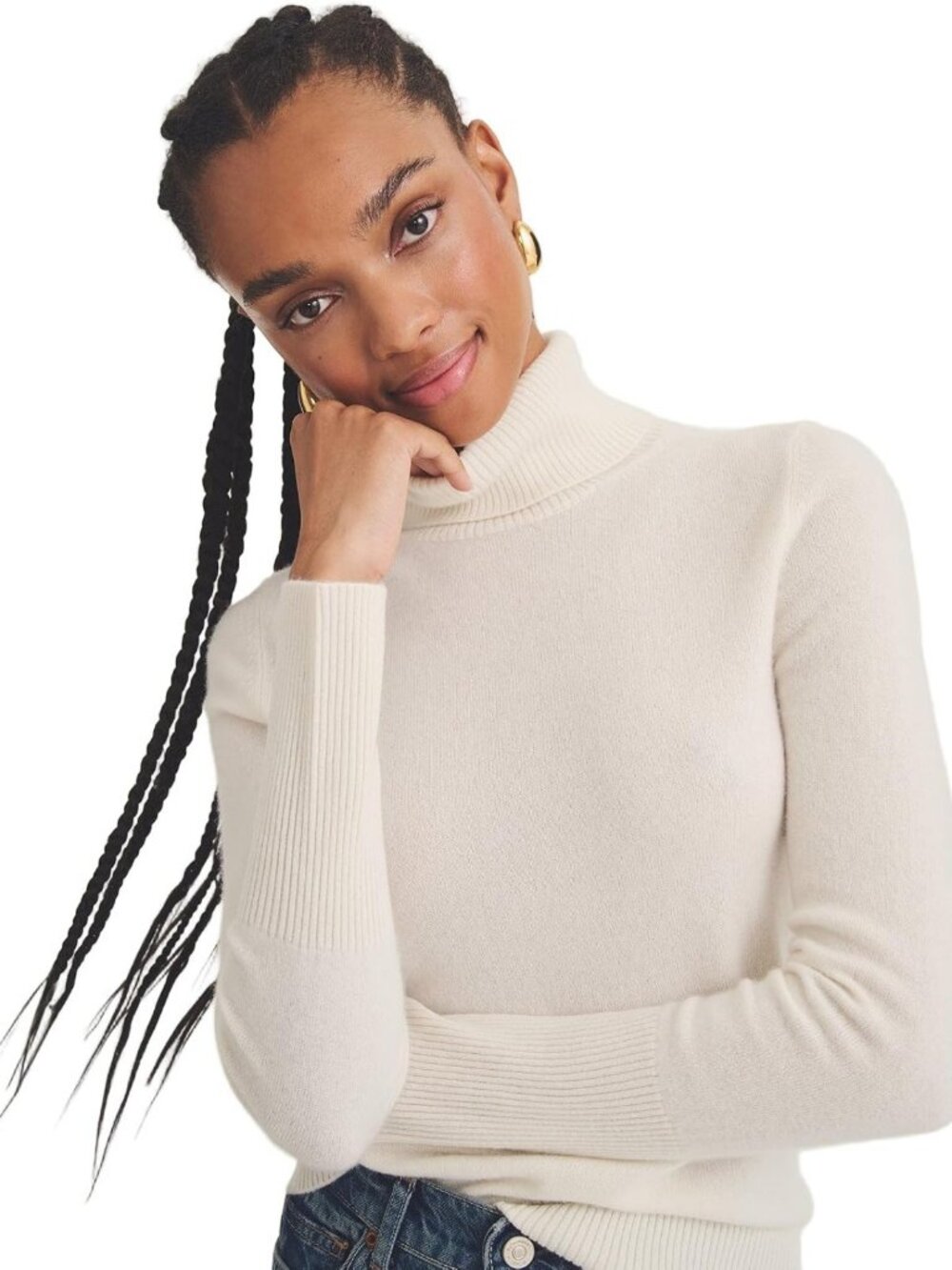 Soft Cashmere Classic Turtleneck Sweater - Cozy & Stylish Essential for Fall